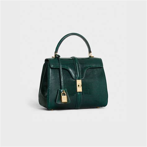 celine lizard trunk bag|SMALL 16 BAG IN LIZARD .